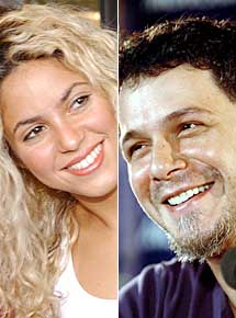 Shakira y Alejandro Sanz cantar&aacute;n juntos